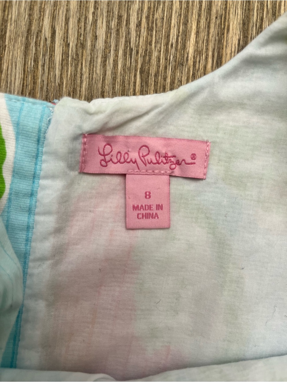 Lilly Pulitzer Women's Cathy Shift Dress Pool Blue, Pink Lemonade Size 8 - Picture 4 of 13